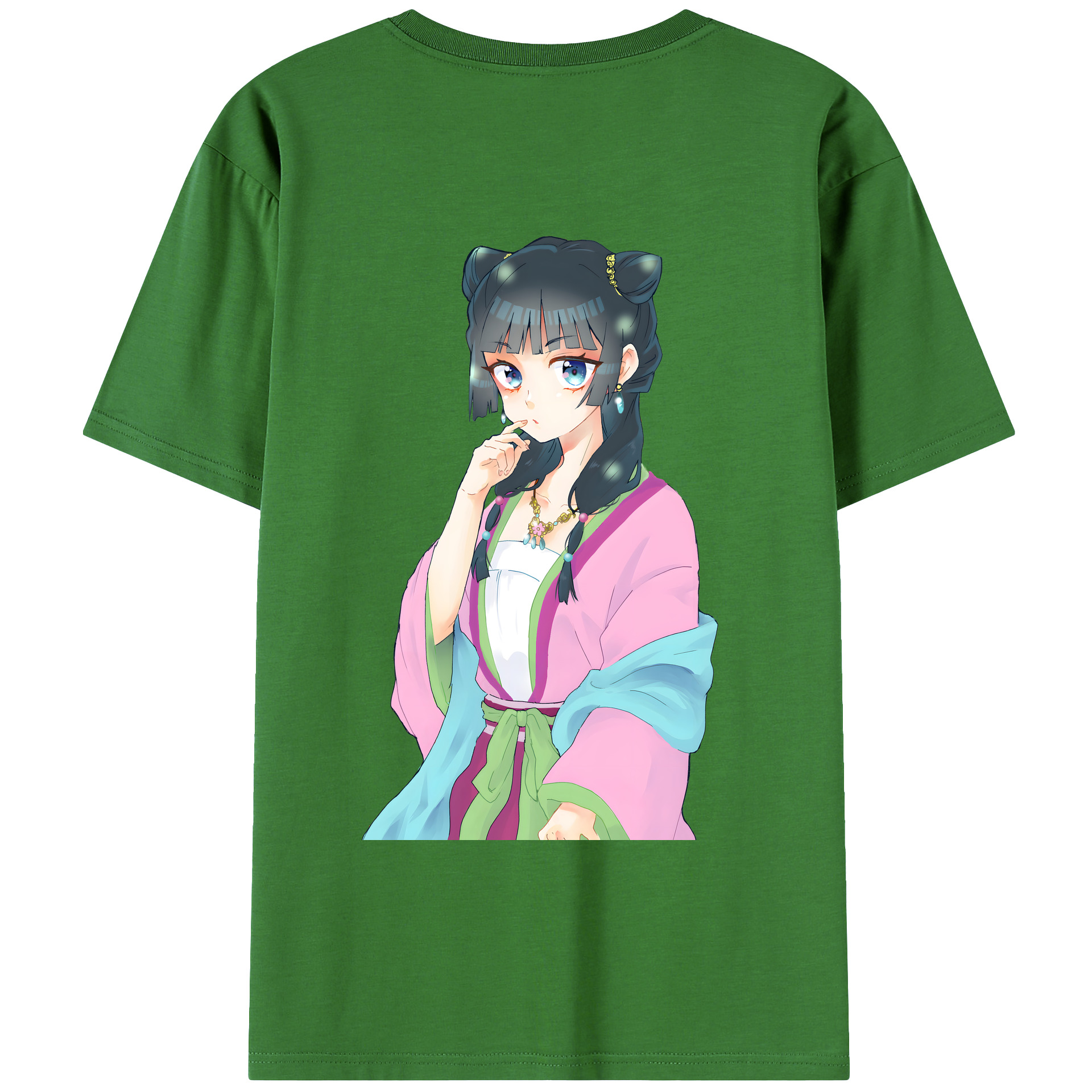 （画像用） 薬屋のひとりごと The Apothecary Diaries レディース半袖Tシャツ(バックプリント)